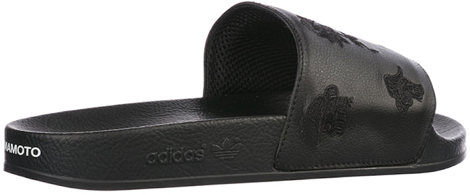 adidas Y-3 Adilette AOP 'Rose Hitam' G26892 Shop adidas Y-3 Adilette AOP 'Rose Hitam' G26892