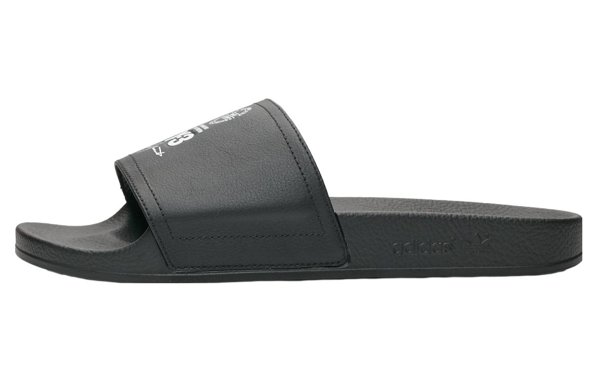 Buy 阿迪达斯 Y-3 Adilette 黑色拖鞋 AC7525