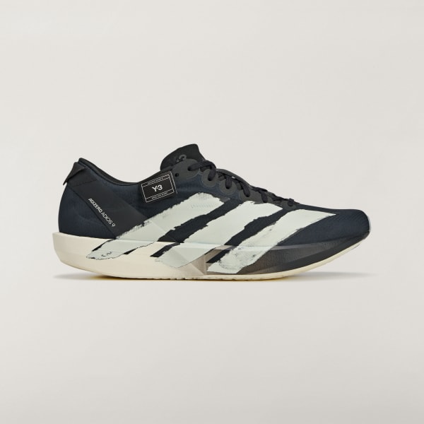 Adidas Y-3 Adios 9 Running Shoes Black/Black/Off White JR6652