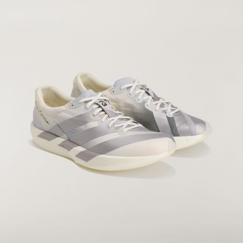Purchase adidas Y-3 Adios 9 Chaussures Running Blanc Cassé/Taupe Métal/Gris Clair KZ9050
