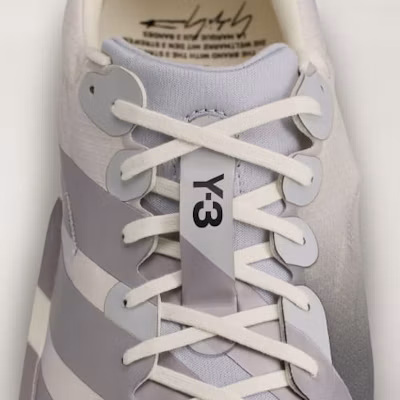 adidas Y-3 Adios 9 Chaussures Running Blanc Cassé/Taupe Métal/Gris Clair KZ9050 1