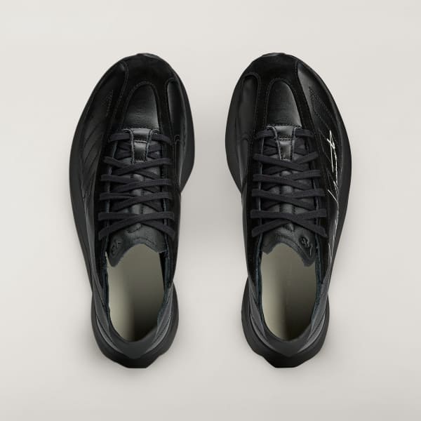 Lookbook Adidas Y-3 Adios Pro 3 LX Sneakers Hitam/Hitam/Putih Gading JR4205