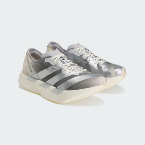 Order adidas Y-3 Adios Pro 4 Hardloopschoenen Wit/Zilver/Grijs KZ9045