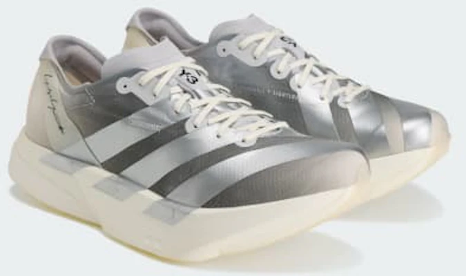 adidas Y-3 Adios Pro 4 Hardloopschoenen Wit/Zilver/Grijs KZ9045 Order adidas Y-3 Adios Pro 4 Hardloopschoenen Wit/Zilver/Grijs KZ9045