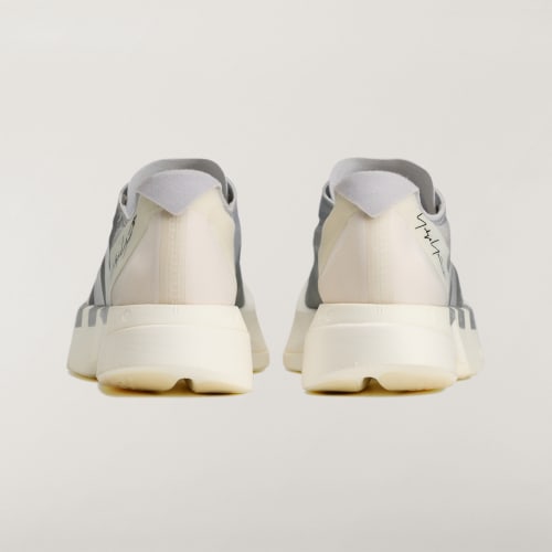 Details for adidas Y-3 Adios Pro 4 Hardloopschoenen Wit/Zilver/Grijs KZ9045