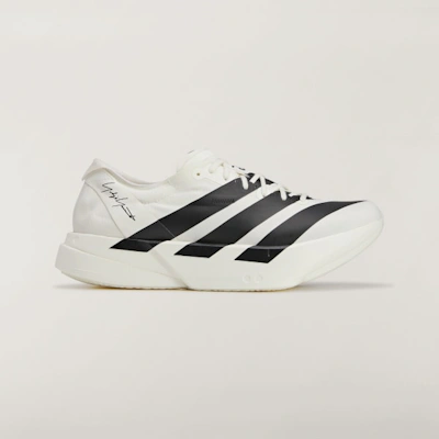 Adidas Y-3 Adios Pro 4 Running Shoes Off White/Off White/Black