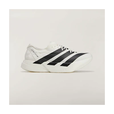 Adidas Y-3 Adios Pro 4 Running Shoes Off White/Off White/Black