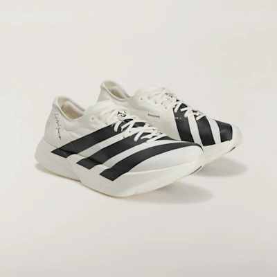 Adidas Y-3 Adios Pro 4 Running Shoes Off White/Off White/Black