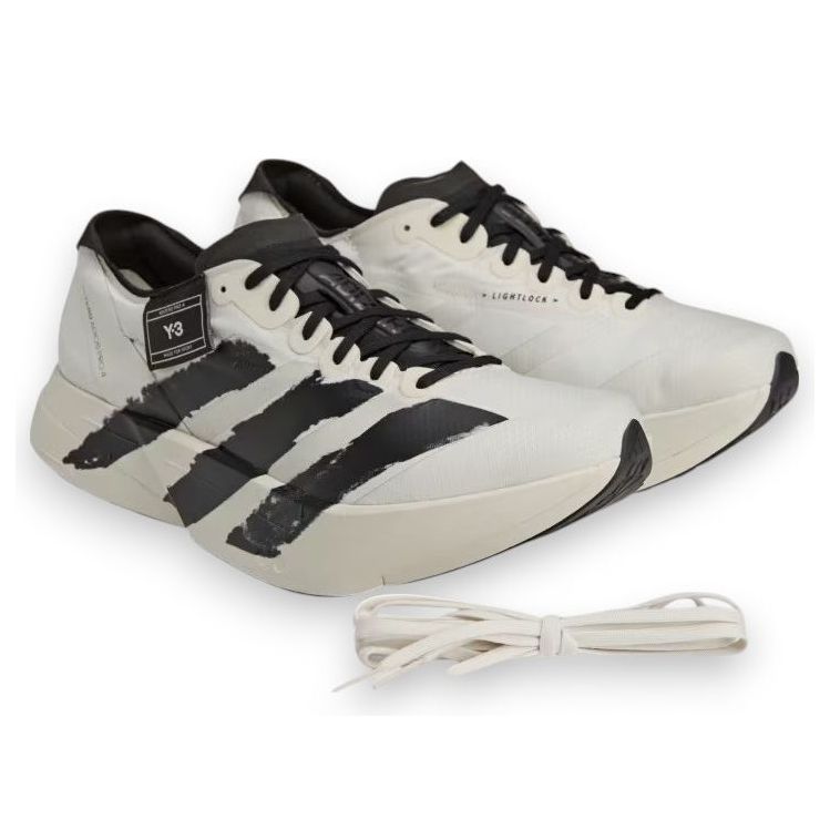 Lookbook adidas Y-3 Adizero Adios Pro 4 '米白灰' JR6656