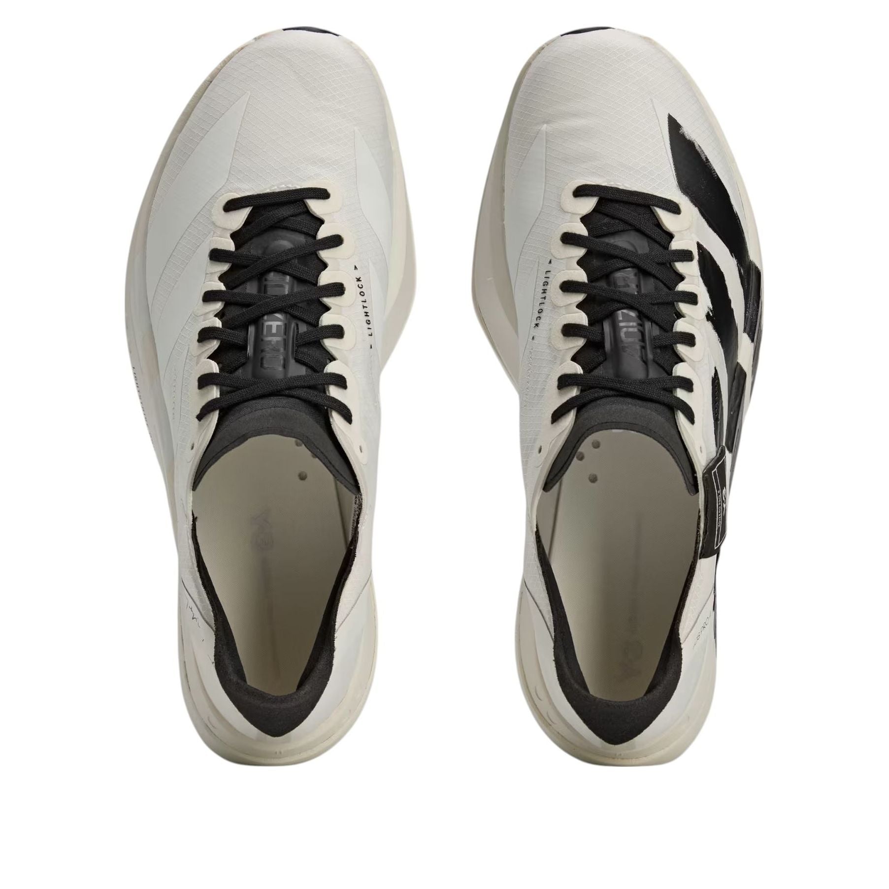 Shop adidas Y-3 Adizero Adios Pro 4 '米白灰' JR6656