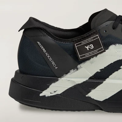 Adidas Y-3 Adizero Adios Pro 4 Zapatillas Running Negro/Negro/Blanco Hueso JR6655 3