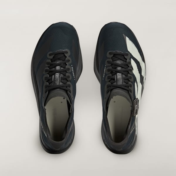 Shop Adidas Y-3 Adizero Adios Pro 4 Zapatillas Running Negro/Negro/Blanco Hueso JR6655