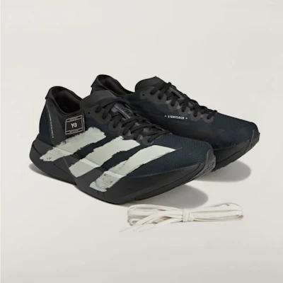 Adidas Y-3 Adizero Adios Pro 4 Zapatillas Running Negro/Negro/Blanco Hueso JR6655 2