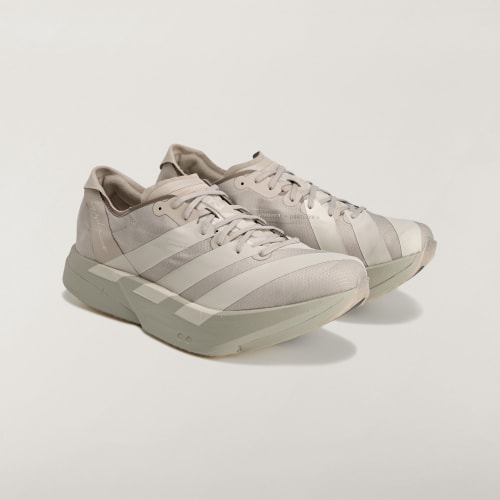 Shop adidas Y-3 Adizero Adios Pro 4 淺棕/淺棕/粉白 KI6874