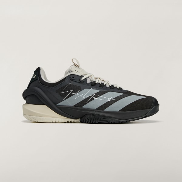 Adidas Y-3 Adizero Cybersonic 2 Tennis Sneakers Black/Orbit Grey/Black JR4348