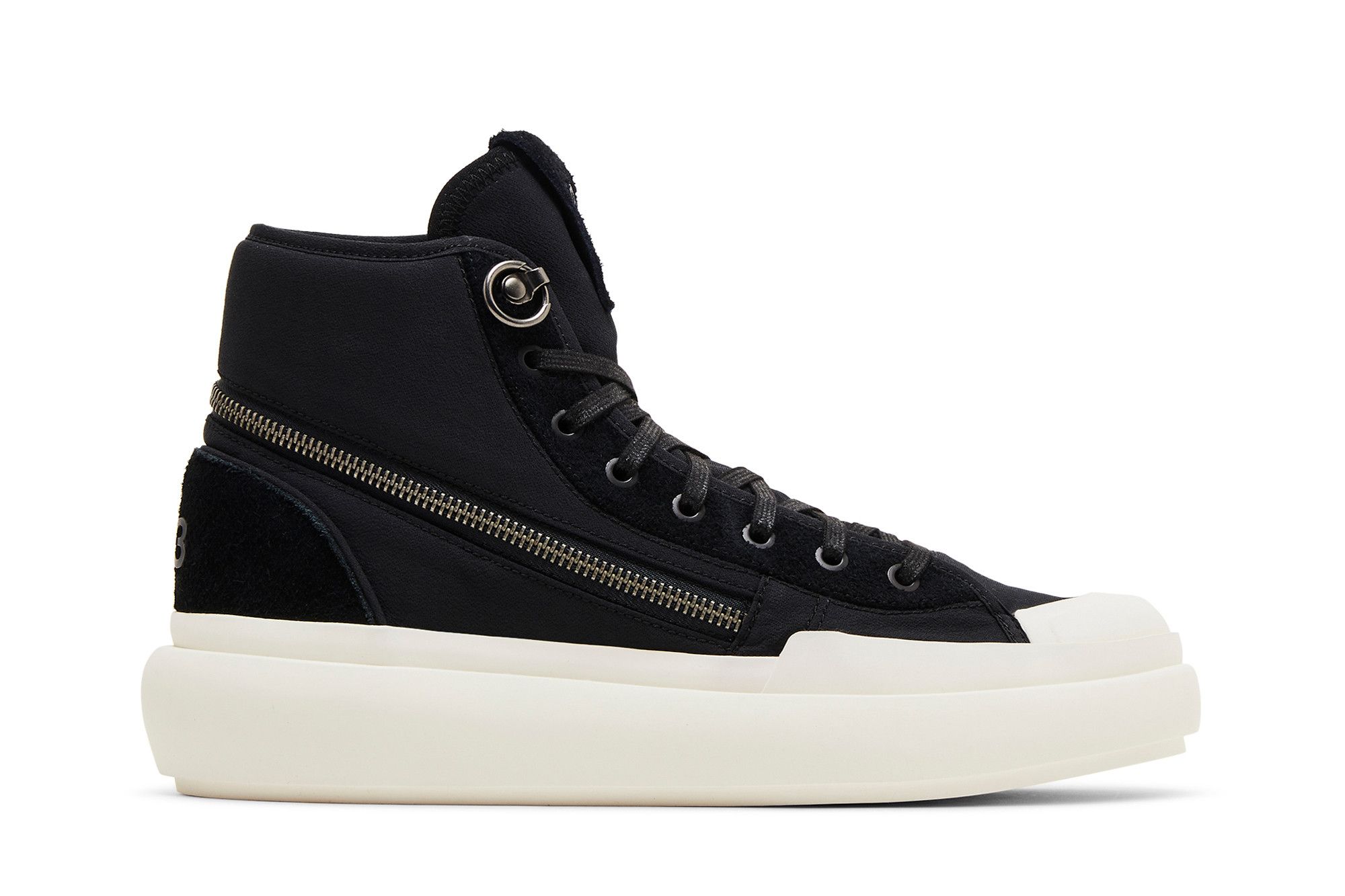 adidas Y-3 Ajatu Court High 'Black Off White' ID4208