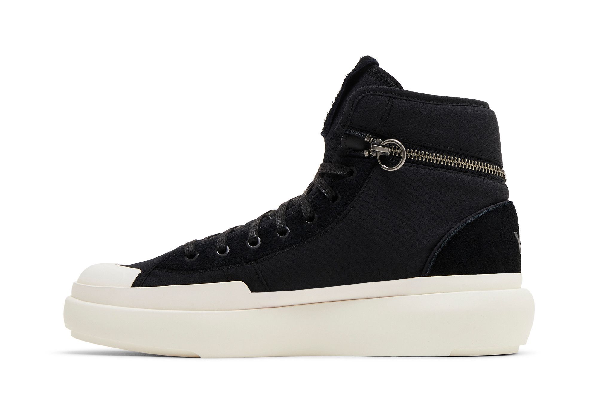 Lookbook adidas Y-3 Ajatu Court High ''Schwarz Off White'' ID4208