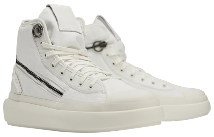 Order 阿迪达斯 Y-3 Ajatu Court 高帮鞋 '白黑' HR1932