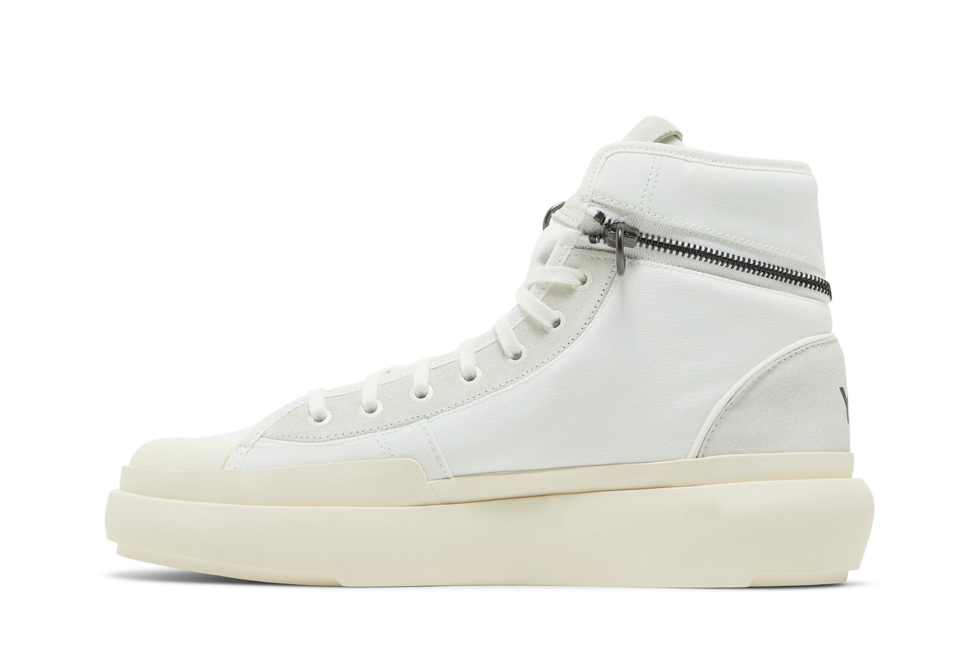 Shop Y-3 アジャトゥ コート ハイ "ホワイト/オービットグレー" GW8619