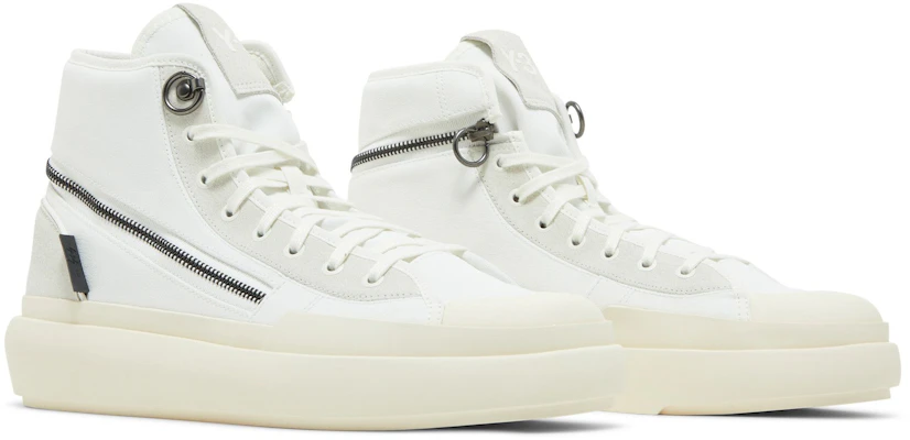 Y-3 アジャトゥ コート ハイ "ホワイト/オービットグレー" GW8619 1