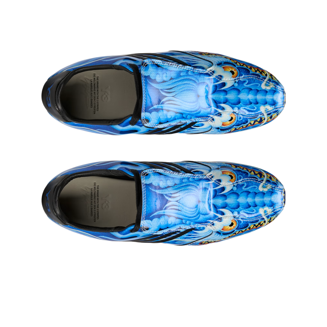 adidas Y-3 F50 Tunit 'Blue Dragon' 圖 2