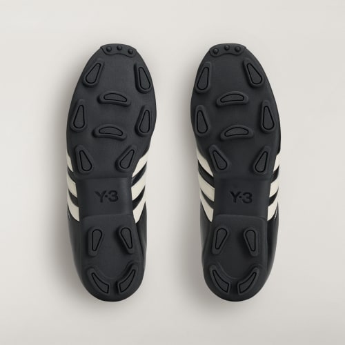Shop adidas Y-3 Field 運動鞋 黑色/奶白/奶白 KI2671