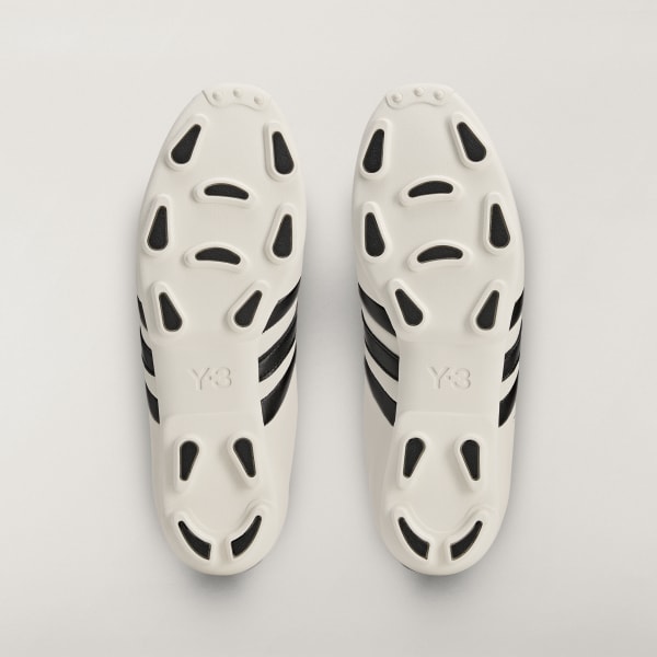 Shop Adidas Y-3 FIELD 運動鞋 米白/黑/淺棕 KI7091