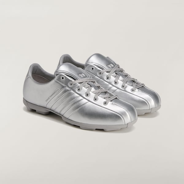 Shop Adidas Y-3 Field 運動鞋 銀色金屬/銀色金屬/銀色金屬 KI7112