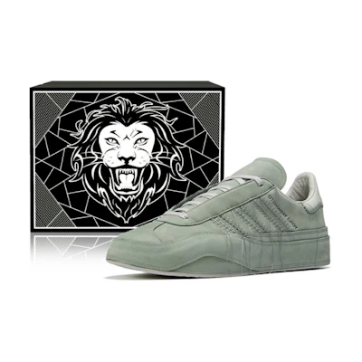 adidas Y-3 Gazelle 'Silver Green'