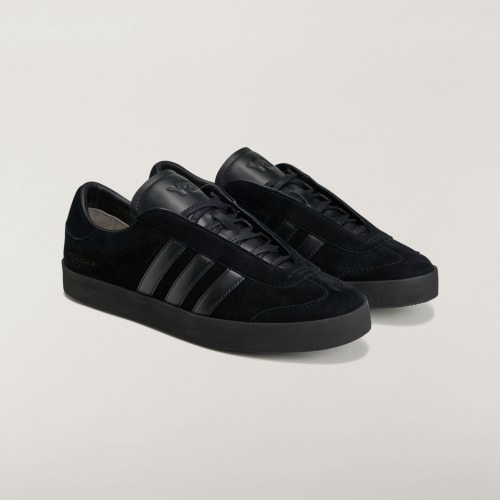 Shop adidas Y-3 Gazelle Baskets Noir/Noir/Noir LA6689