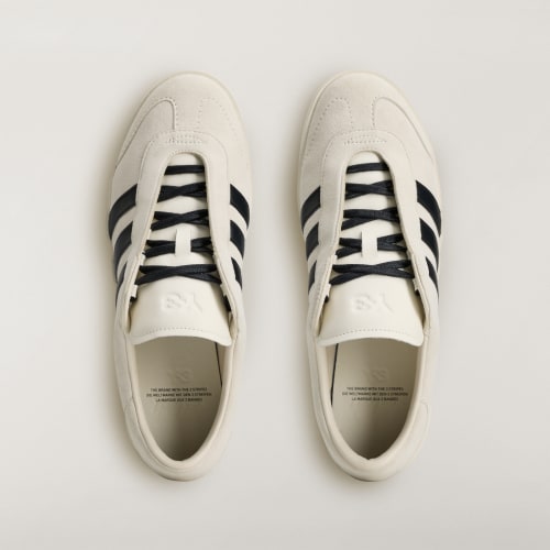 Lookbook adidas Y-3 Gazelle Baskets Blanc Cassé/Blanc Cassé/Noir LA6690