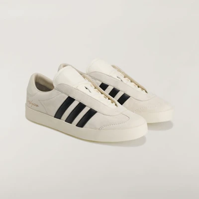 adidas Y-3 Gazelle Baskets Blanc Cassé/Blanc Cassé/Noir LA6690 Purchase adidas Y-3 Gazelle Baskets Blanc Cassé/Blanc Cassé/Noir LA6690