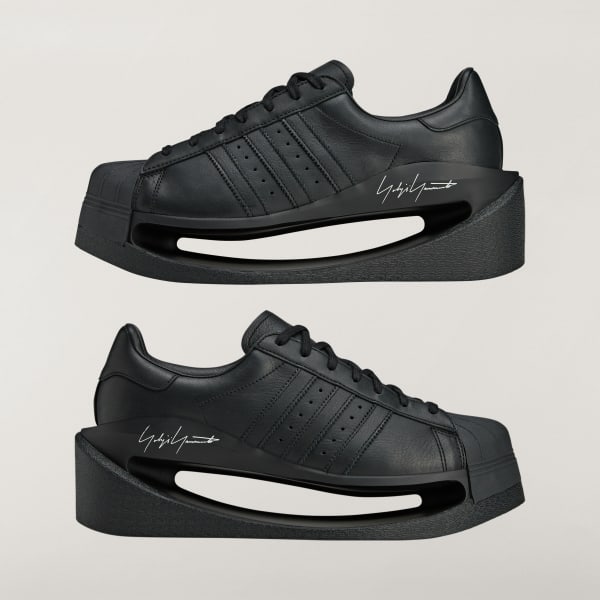 Adidas Y-3 Gendo Superstar Sneakers Black/Black/Black 圖 7