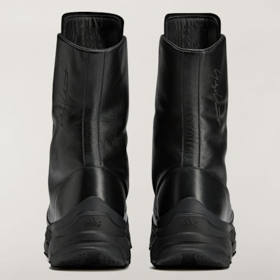 Adidas Y-3 GSG9 High Sneakers Black/Black/Black JQ9201 Details for Adidas Y-3 GSG9 High Sneakers Black/Black/Black JQ9201