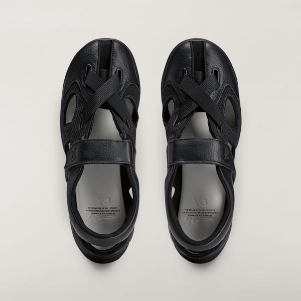 Lookbook adidas Y-3 GSG9 涼鞋 黑色/黑色/黑色 KI4346
