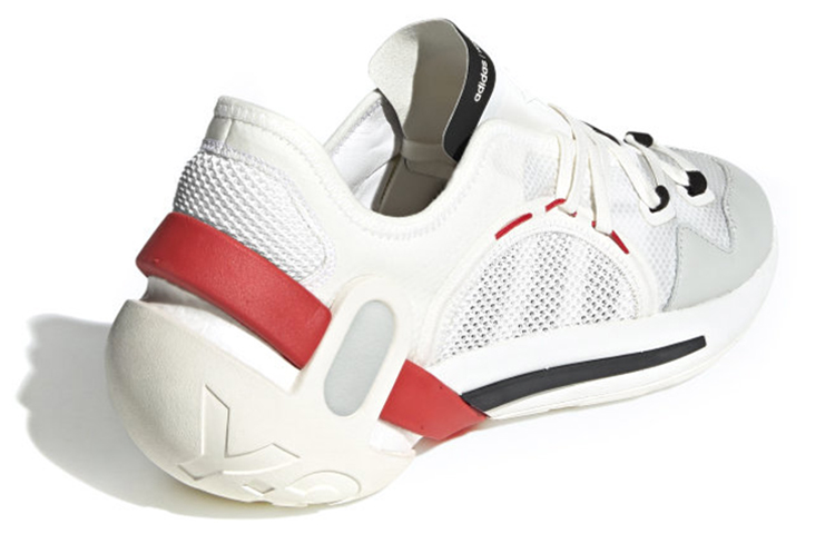 Shop adidas Y-3 Idoso Boost 'Blanco Rojo' FZ4525