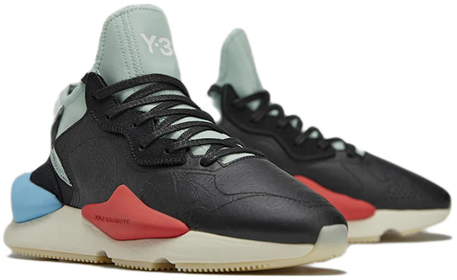 adidas Y-3 Kaiwa '黑色粉綠' GX1052 Shop adidas Y-3 Kaiwa '黑色粉綠' GX1052