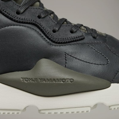 adidas Y-3 Kaiwa 'Black Cinder' Hitam Abu-Abu IF2047 2