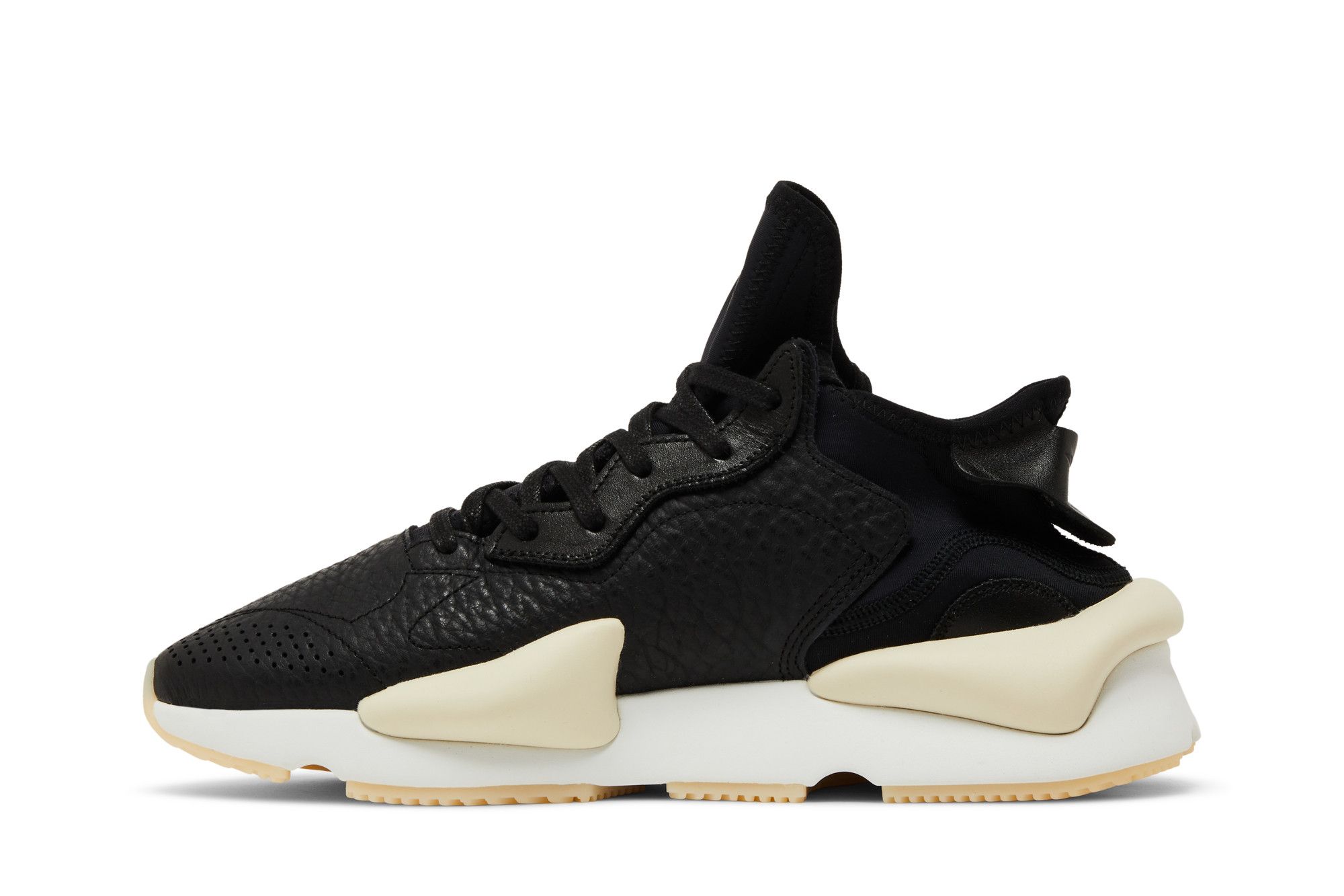 Shop adidas Y-3 Kaiwa「黑色奶油白」HR1952