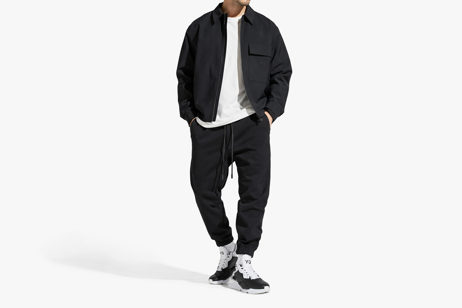 Order adidas Y-3 Kaiwa ''Nero Bianco'' EH1398