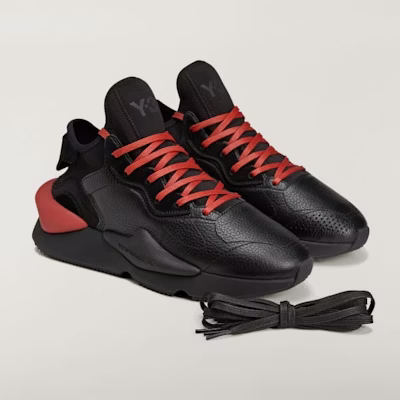 Adidas Y-3 KAIWA Zapatillas Negro/Naranja Tribal JR4199 1