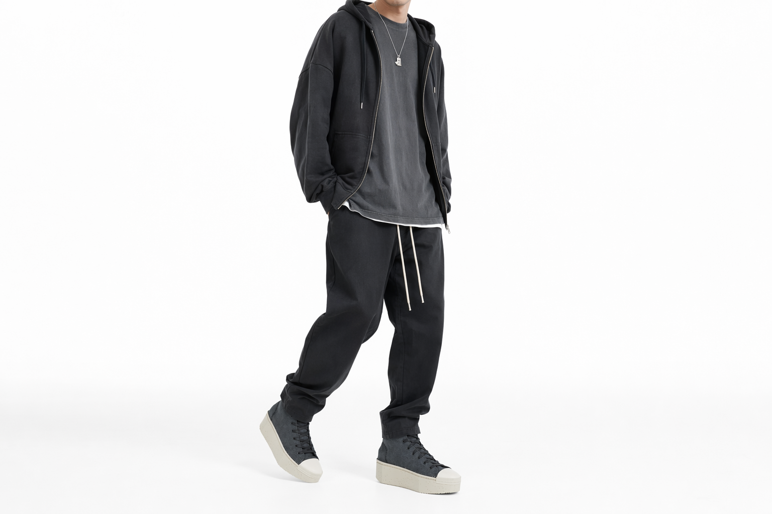 Order 愛迪達 Y-3 Kyasu 高筒 "黑白" IF0750