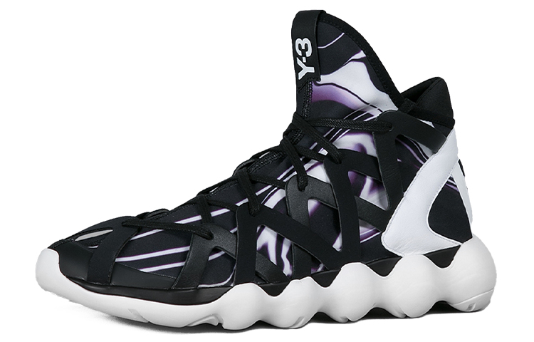 Lookbook 愛迪達 Y-3 Kyujo 高筒 黑色紫色白色