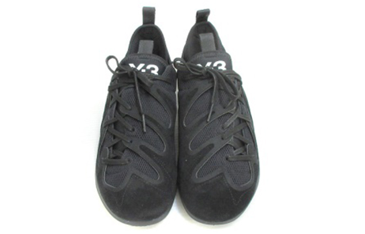 Lookbook Y-3 Manja “核心黑” 潮流百搭 低帮休閒 時尚板鞋 男女同款 黑