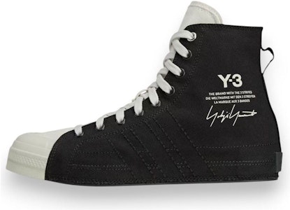 adidas Y-3 Nizza Hi 灰黑配色高筒球鞋 JQ8818 Buy adidas Y-3 Nizza Hi 灰黑配色高筒球鞋 JQ8818