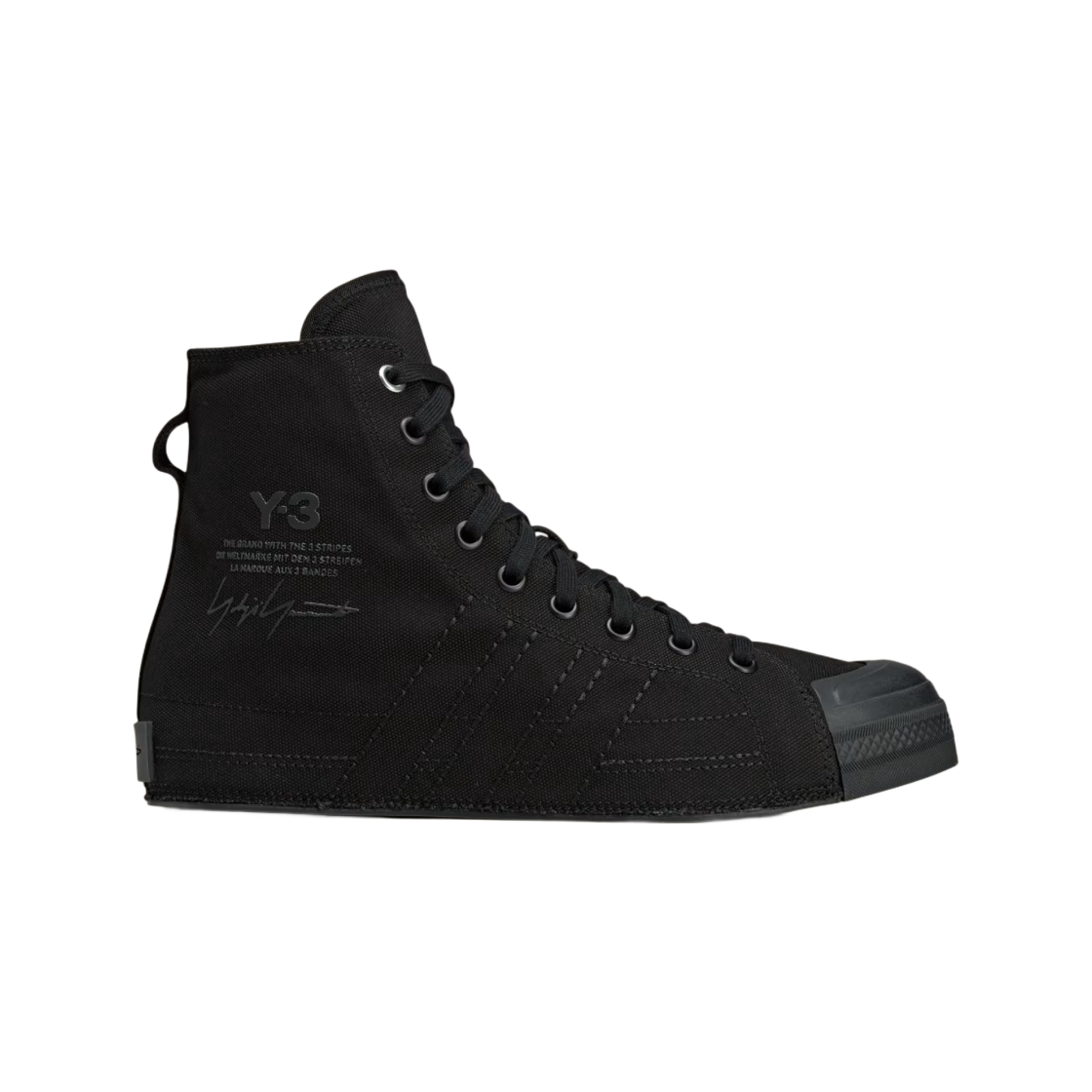 adidas Y-3 Nizza Hi Black JR8804