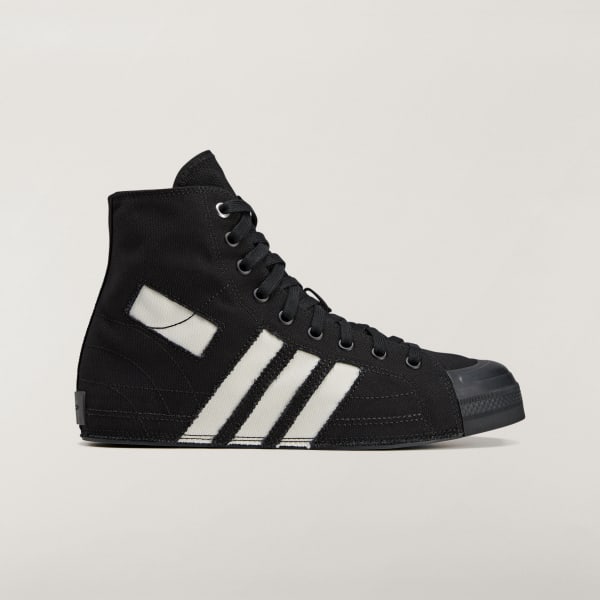 Adidas Y-3 Nizza Hi Sneakers Black/Black/Off White KK3708
