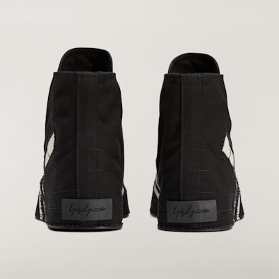 아디다스 Y-3 니짜 하이 스니커즈 블랙/블랙/오프 화이트 KK3708 Details for 아디다스 Y-3 니짜 하이 스니커즈 블랙/블랙/오프 화이트 KK3708