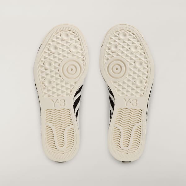 Shop 阿迪达斯 Y-3 Nizza 高帮休闲鞋 米白/米白/黑色 KI0855