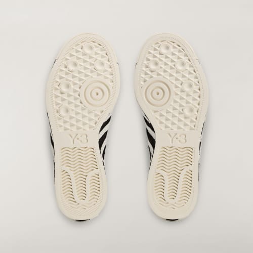 Shop adidas Y-3 Nizza Low 米白/米白/核心黑 KI0856